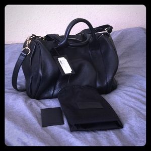 Alexander Rocco Stud-Bottom Satchel Bag